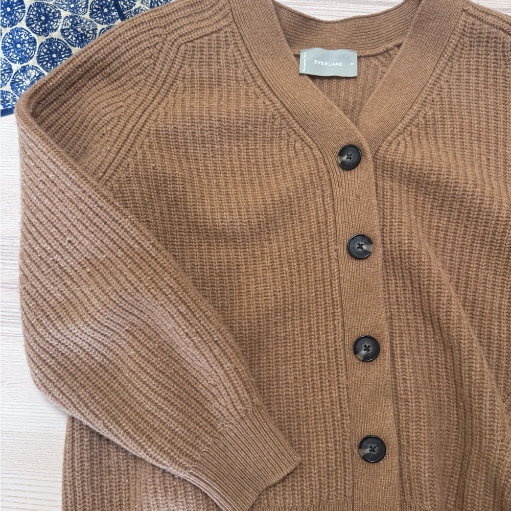 Everlane Wool Button-Up Cardigan